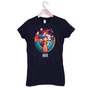 Women's Muse alt rock band t-shirt circa 2010 NWOT size small